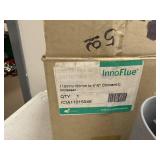 InnoFlue 110mm/150mm Concentric Increaser with Clamp Lamp