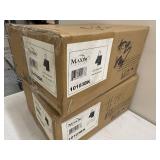 Set of 2 Maxim Lighting 10103BK Medium 60W Light Fixtures in Boxes