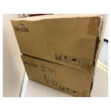 Lot of 2 Maxim Lighting Outdoor Lanterns Model 10103BK