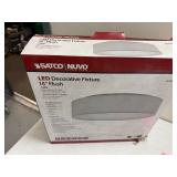 Satco Nuvo 15 Inch LED Flush Decorative Ceiling Light Fixture