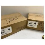 Lot of 2 Maxim Lighting 10103BK 1-Light Medium 60W Fixtures in Boxes