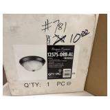 Lot of 2 Ceiling Light Fixtures - Designers Fountain 1257S-ORB-AL and Maxim Lighting 5841MRSN