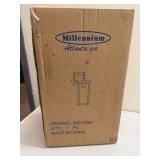 Millennium Atlanta Freestanding Bathroom Towel Holder, Model 2601 PBK, Sealed Box