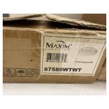 Maxim Lighting 1-PCB Integrated 8W Fixture and Clear Glass Globe