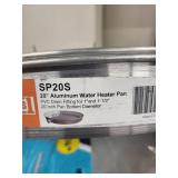 Set of 3 Aluminum Water Heater Pans Assorted Sizes