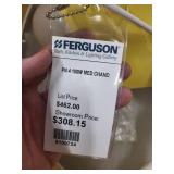 Ferguson 100W Medium Chandelier Pendant Light with White Shade