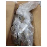 Large Lot of Plumbing Parts and Supplies with Vacuum Breakers, Putty, and Fittings