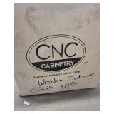CNC Cabinetry Wooden Medicine Cabinet EBU11-MC3030 Full Cabinet 40 Inch