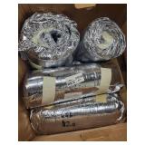 Box of Quietflex R8.0 7-Inch x 5-Foot Flexible Ducts