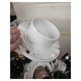 Large Bin of Assorted PVC and Rubber Plumbing Fittings