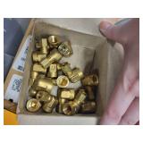 Large Bin of Plumbing Fittings, ProFlo Parts, Delavan Nozzles, and Tools