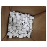 Bulk Lot of Assorted PVC Pipe Fittings and Elbows