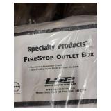 Plumbing Supply Lot: 8x4 PVC Red Coupling, Fittings, Outlet Box, and Metal Bushings