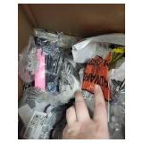 Box of Assorted Hardware and Plumbing Parts