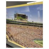 Lambeau Field Green Bay Wisconsin Framed Stadium Panoramic Photo