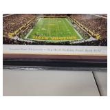 Framed Panoramic Photo of Arizona State University Sun Devil Stadium, Frank Kush Field