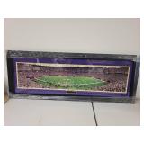 Minnesota Vikings Mall of America Field Framed Panoramic Stadium Photo