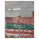 Framed Panoramic Photo of Camp Randall Stadium 43x16 Inches