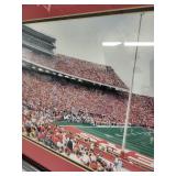 Framed Panoramic Photo of Camp Randall Stadium 43x16 Inches