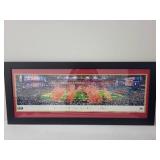 Framed Super Bowl LIV Champions Kansas City Chiefs Panoramic Print