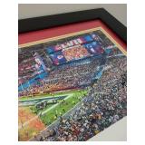 Framed Super Bowl LIV Champions Kansas City Chiefs Panoramic Print
