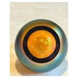 Glass Eye Studio Celestial Series Sun Paperweight with Box