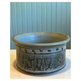 Handmade Studio Pottery Bowl Signed by Artist