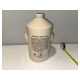 Antique English Ironstone Applewoods Dartmoor Spring Water Jug with Wooden Spigot
