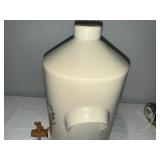 Antique English Ironstone Applewoods Dartmoor Spring Water Jug with Wooden Spigot
