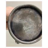 Mixed Lot of Vintage Metalware and Glassware Including Silver and Brass Pieces