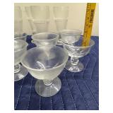 Collection of 18 Vintage Glasses Including Stemware and Goblets