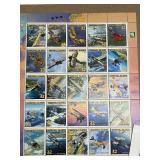 Collection of Aviation Themed Stamps and First Day Cover