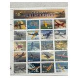 Collection of Aviation Themed Stamps and First Day Cover
