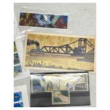 Collection of Aviation Themed Stamps and First Day Cover