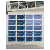 Collection of Aviation Themed Stamps and First Day Cover
