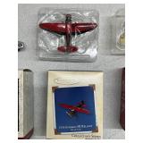 Set of 3 Hallmark Keepsake Airplane Ornaments with Boxes