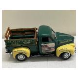 Vintage Model Set with Fishing Truck, Rowboat, and Roadster