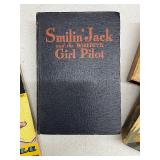 Collection of 4 Vintage Comic and Adventure Books Featuring Smilin