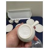 Mixed Collection of Restaurant China Dinnerware - Fiesta, Corelle, Buffalo China, Glass Lids