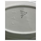 Mixed Collection of Restaurant China Dinnerware - Fiesta, Corelle, Buffalo China, Glass Lids
