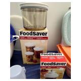 Kitchen Storage and Prep Set with FoodSaver Containers, Mixing Bowl, Mandoline Slicer, and Food Storage Totes