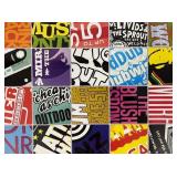 Framed Pop Art Poster Collage