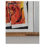 Framed Abstract Art 