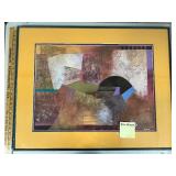 Framed Abstract Artwork by Ross Edwards from Art Resources Gallery