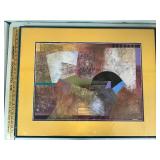 Framed Abstract Artwork by Ross Edwards from Art Resources Gallery