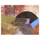 Framed Abstract Artwork by Ross Edwards from Art Resources Gallery
