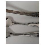 Antique Silverware & Decorative Items Lot - Oneida, H. Bockstruck