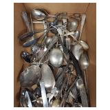 Lot of Vintage Silver-Plated Flatware - Various Brands