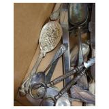 Lot of Vintage Silver-Plated Flatware - Various Brands