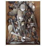 Lot of Vintage Silver-Plated Flatware - Various Brands